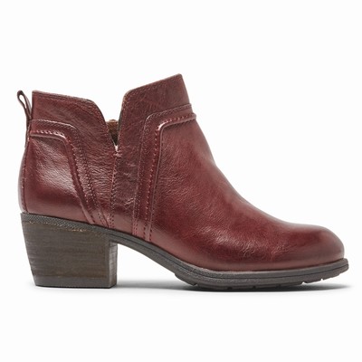 Botas Rockport Cobb Hill Anisa V-Cutie Mulher Bordeaux PT-56294